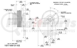 1077-08131-02X by KIT MASTERS - Kysor-Style Hub - Remanufactured