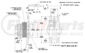 1077-08133-01X by KIT MASTERS - Kysor-Style Hub - Remanufactured