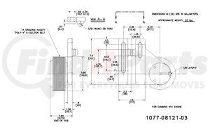 1077-08121-03X by KIT MASTERS - Kysor-Style Hub - Remanufactured