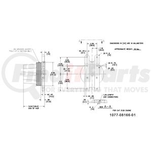 1077-08166-01X by KIT MASTERS - Kysor-Style Hub - Remanufactured