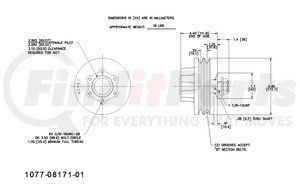 1077-08171-01X by KIT MASTERS - Kysor-Style Hub - Remanufactured