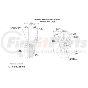 1077-08225-01X by KIT MASTERS - Kysor-Style Hub - Remanufactured