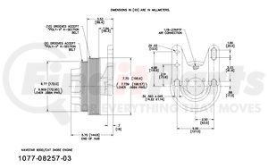 1077-08257-03X by KIT MASTERS - Kysor-Style Hub - Remanufactured