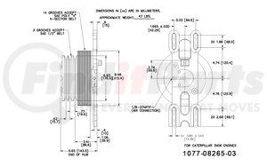 1077-08265-03X by KIT MASTERS - Kysor-Style Hub - Remanufactured