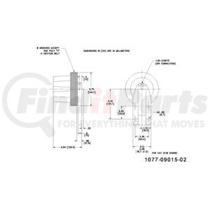 1077-09015-02X by KIT MASTERS - Remanufactured Kysor-style hubs by Kit Masters are premium replacements for worn or damaged hubs (pulley & bracket). Also requires replacement/repair of appropriate fan clutch.