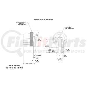 1077-09015-04X by KIT MASTERS - Kysor-Style Hub - Remanufactured