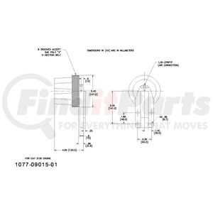 1077-09015-01X by KIT MASTERS - Kysor-Style Hub - Remanufactured