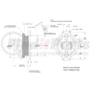 1077-09021-06X by KIT MASTERS - Kysor-Style Hub - Remanufactured