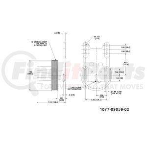 1077-09059-02X by KIT MASTERS - Kysor-Style Hub - Remanufactured