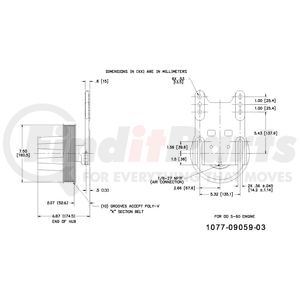 1077-09059-03X by KIT MASTERS - Kysor-Style Hub - Remanufactured