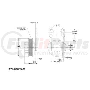 1077-09059-09X by KIT MASTERS - Kysor-Style Hub - Remanufactured