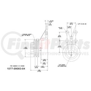 1077-09063-04X by KIT MASTERS - Kysor-Style Hub - Remanufactured