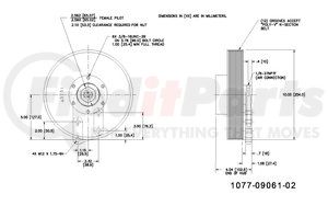 1077-09061-02X by KIT MASTERS - Kysor-Style Hub - Remanufactured