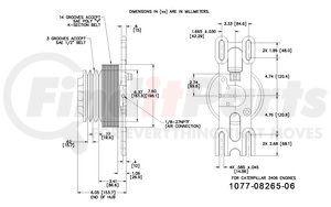 1077-08265-06X by KIT MASTERS - Kysor-Style Hub - Remanufactured