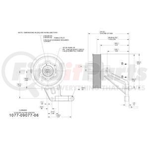 1077-09077-06X by KIT MASTERS - Kysor-Style Hub - Remanufactured