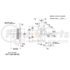 1077-08166-02X by KIT MASTERS - Kysor-Style Hub - Remanufactured