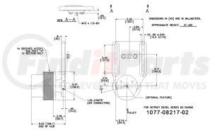 1077-08217-02X by KIT MASTERS - Kysor-Style Hub - Remanufactured