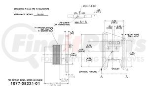 1077-08221-01X by KIT MASTERS - Kysor-Style Hub - Remanufactured