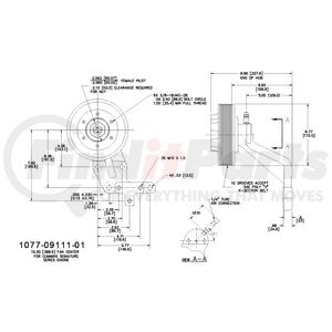 1077-09111-01X by KIT MASTERS - Kysor-Style Hub - Remanufactured