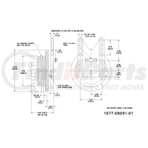 1077-09091-01X by KIT MASTERS - Kysor-Style Hub - Remanufactured