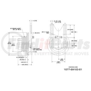 1077-09103-01X by KIT MASTERS - Kysor-Style Hub - Remanufactured