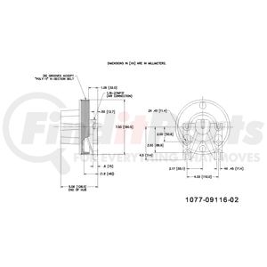 1077-09116-02X by KIT MASTERS - Kysor-Style Hub - Remanufactured