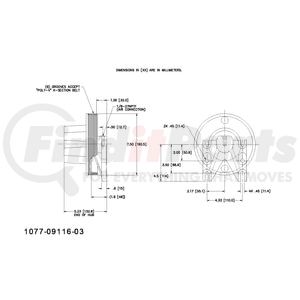 1077-09116-03X by KIT MASTERS - Kysor-Style Hub - Remanufactured