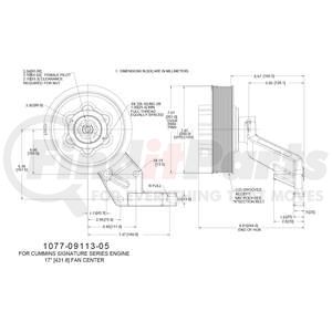 1077-09113-05X by KIT MASTERS - Kysor-Style Hub - Remanufactured