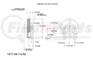 1077-09116-08X by KIT MASTERS - Kysor-Style Hub - Remanufactured