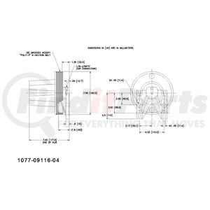 1077-09116-04X by KIT MASTERS - Kysor-Style Hub - Remanufactured