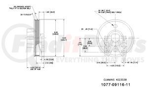 1077-09116-11X by KIT MASTERS - Kysor-Style Hub - Remanufactured