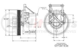 1077-09118-09X by KIT MASTERS - Kysor-Style Hub - Remanufactured