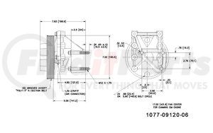 1077-09120-06X by KIT MASTERS - Kysor-Style Hub - Remanufactured