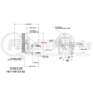 1077-09122-02X by KIT MASTERS - Kysor-Style Hub - Remanufactured