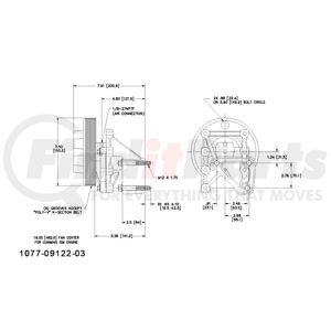 1077-09122-03X by KIT MASTERS - Kysor-Style Hub - Remanufactured