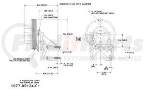 1077-09124-01X by KIT MASTERS - Kysor-Style Hub - Remanufactured