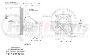 1077-09122-08X by KIT MASTERS - Kysor-Style Hub - Remanufactured