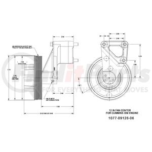 1077-09126-06X by KIT MASTERS - Kysor-Style Hub - Remanufactured