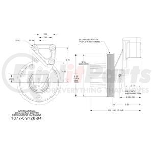 1077-09126-04X by KIT MASTERS - Kysor-Style Hub - Remanufactured