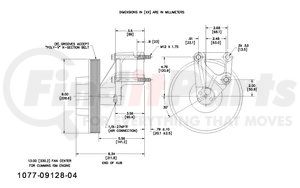 1077-09128-04X by KIT MASTERS - Kysor-Style Hub - Remanufactured