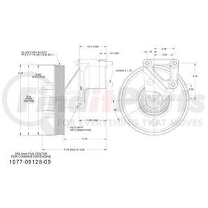 1077-09128-09X by KIT MASTERS - Kysor-Style Hub - Remanufactured