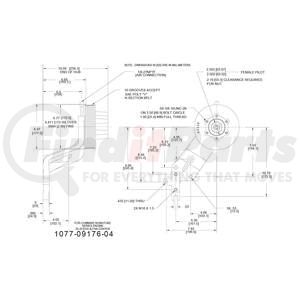 1077-09176-04X by KIT MASTERS - Kysor-Style Hub - Remanufactured