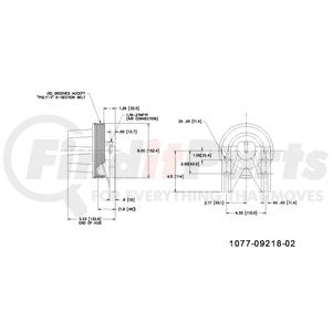 1077-09218-02X by KIT MASTERS - Kysor-Style Hub - Remanufactured