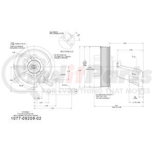 1077-09209-02X by KIT MASTERS - Kysor-Style Hub - Remanufactured