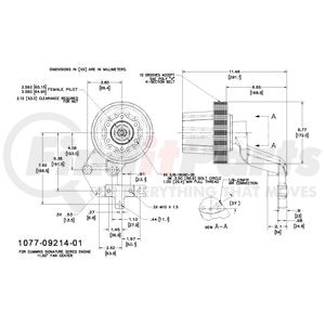 1077-09214-01X by KIT MASTERS - Remanufactured Kysor-style hubs by Kit Masters are premium replacements for worn or damaged hubs (pulley & bracket). Also requires replacement/repair of appropriate fan clutch.