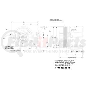 1077-09246-01X by KIT MASTERS - Kysor-Style Hub - Remanufactured