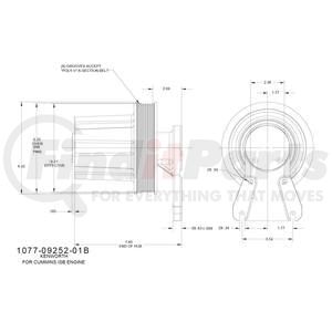 1077-09252-01BX by KIT MASTERS - Kysor-Style Hub - Remanufactured