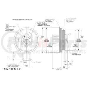 1077-09241-01X by KIT MASTERS - Kysor-Style Hub - Remanufactured