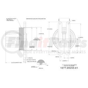 1077-09255-01X by KIT MASTERS - Kysor-Style Hub - Remanufactured