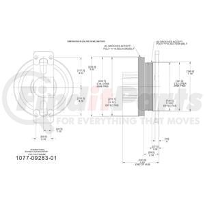 1077-09283-01X by KIT MASTERS - Kysor-Style Hub - Remanufactured